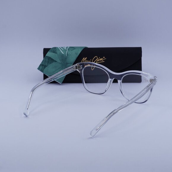 Maui Jim MJO2302 05 Square Eyeglasses - Transparent 49mm - Picture 9 of 9